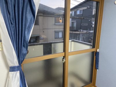 【横浜】一軒家の窓ガラスを修理しましたアフタ画像