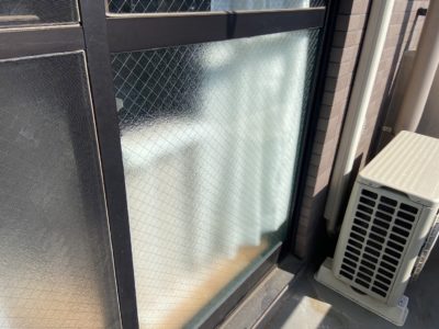 【横浜】マンションの窓ガラスを修理しましたアフタ画像