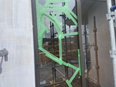 【横浜】複層ガラスを修理しましたビフォア画像