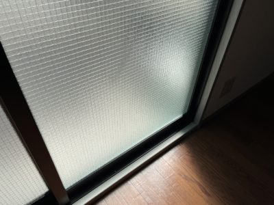 【横浜】マンションの窓ガラスを修理しましたアフタ画像