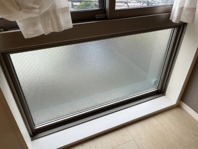 【横浜】一軒家の窓ガラスを修理しましたアフタ画像